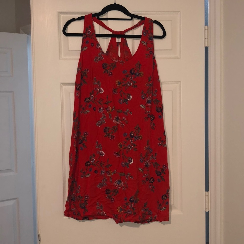Summer floral dress